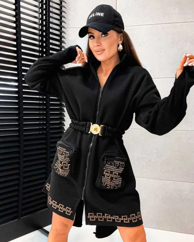 Royalfashion Ženy mini šaty blúzka typ