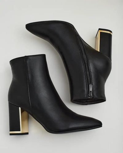 Royalfashion Dámske čižmy na podpätku Dollame