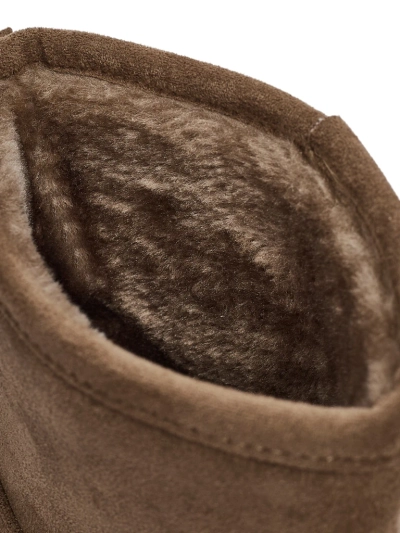 Kratki ženski škornji a'la za sneg z zgornjim delom, ki se zapenja Elizze