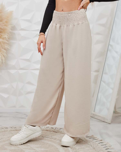Royalfashion Dámske široké nohavice