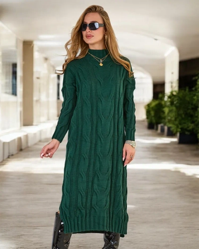 Royalfashion Dámske svetrové šaty