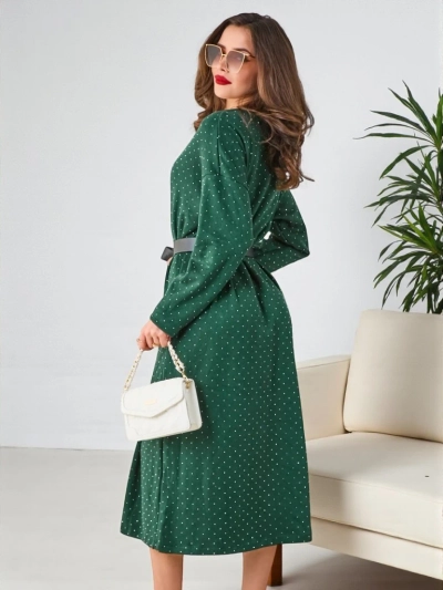 Royalfashion Dámske sveterové šaty