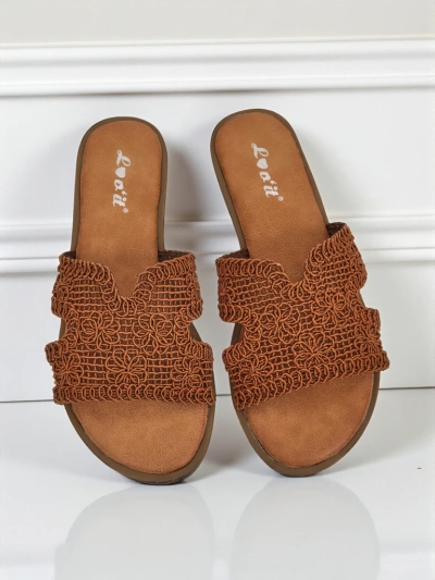 Rpyalfashion Ženski natikači z okrasnim paščkom Braida
