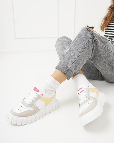 Béžovo-biela dámska športová obuv Nortelo - Obuv