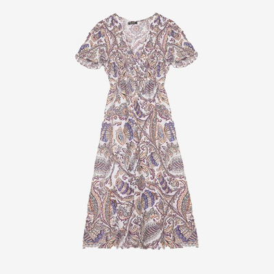 Bílé vzorované šaty - Oblečení 1