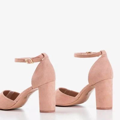 OUTLET Práškové lodičky na vyššom stĺpiku Edinburgh - Obuv