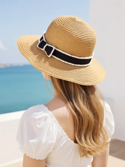 Royalfashion Dámsky slamený klobúk Sunny Meadow