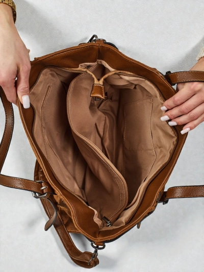 Ženska torbica shopper eko semiš Daville