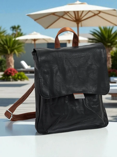 Royalfashion Ženski nahrbtnik iz eko usnja Klara