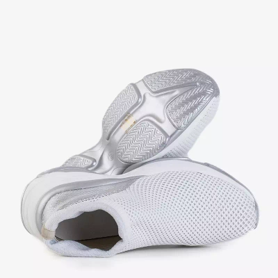 OUTLET Biela vysoká športová obuv značky Lupin - Footwear