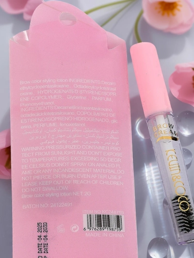 Transparenten gel za oblikovanje obrvi