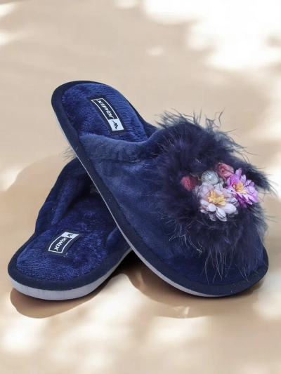 Royalfashion Dámske, vzorované papuče s kvetmi Ederra