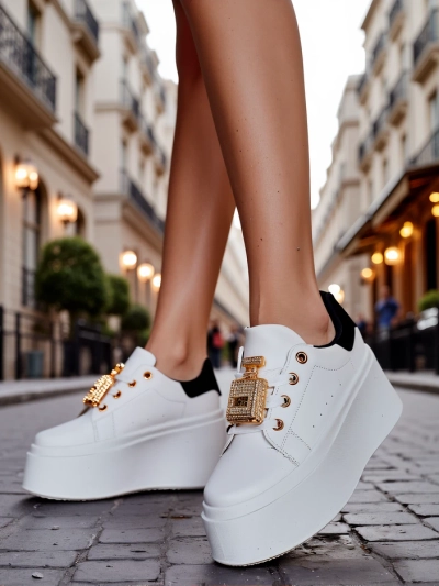 Royalfashion Dámske platformové športové tenisky Oviger