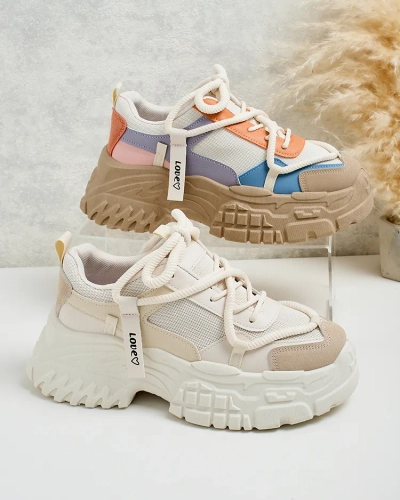 Royalfashion Dámske tenisky na platforme Bereya