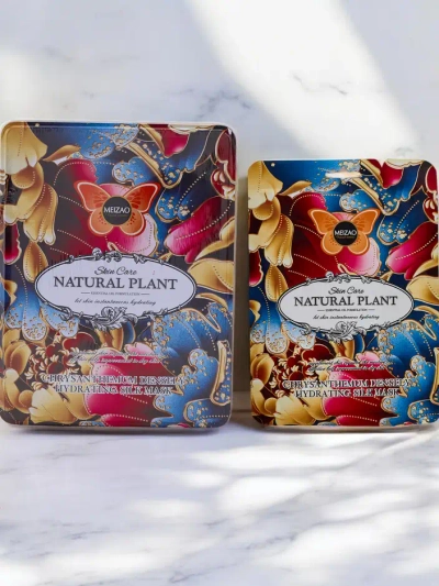 Prírodné rastliny - Sada séra s ceramidmi a maskou z chryzantémy 6g+36g x 10ks