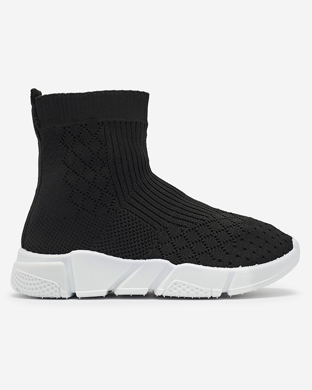 Čierna detská členková športová obuv Ovoy- Obuv