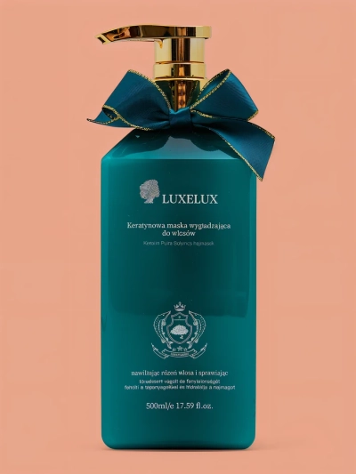 Luxelux Keratínovo-hladký vlasový maska 500 ml