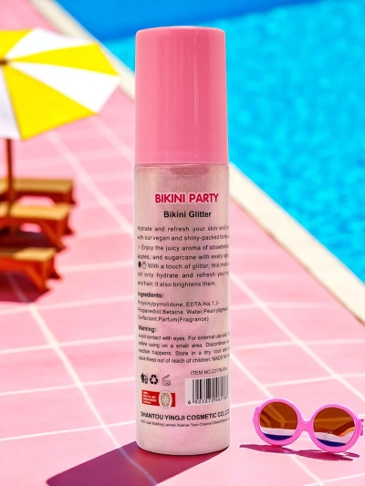 Summer Spray - Tekutý rozjasňovač na vlasy a telo Jahoda