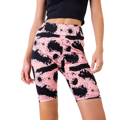 Ružové a čierne dámske cyklistické topánky - Oblečenie