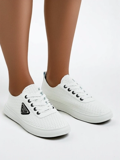 Royalfashion Šnurovacie dámske športové topánky s potlačou Fennie