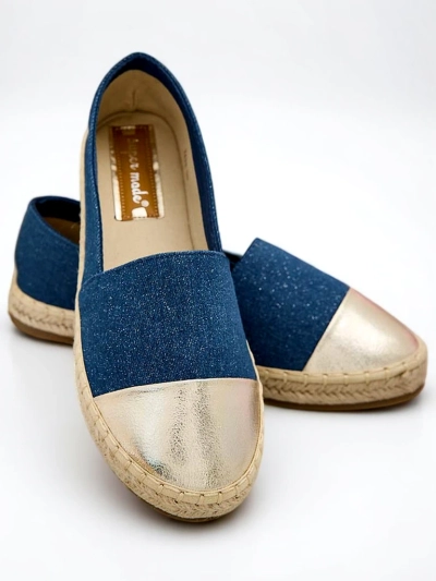 Royalfashion Dámske espadrilky a'la denim Anerta