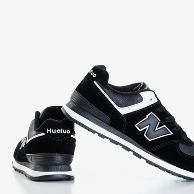 Černobílé pánské sportovní boty Kolda - Obuv 1