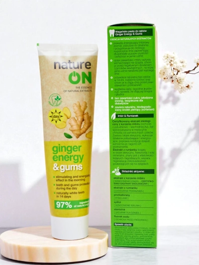 Zázvorová zubná pasta – vyživuje zuby a chráni ďasná