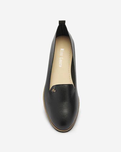 Čierne dámske mokasíny Riorica- Obuv