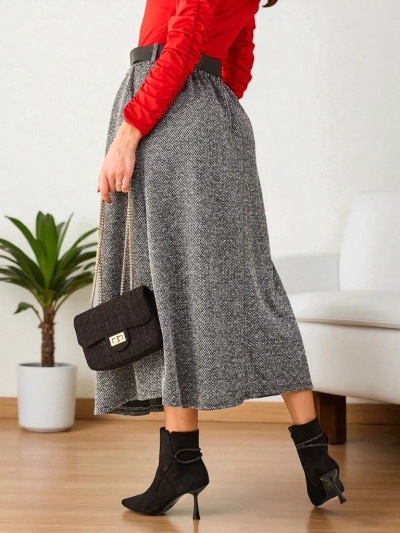 Royalfashion Dámska midi sukňa