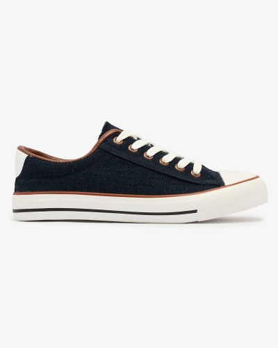 Royalfashion Navy Blue Dámske tenisky Gumpy