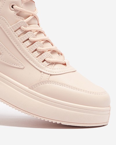 OUTLET Ružová dámska zateplená športová obuv Saducy- Obuv