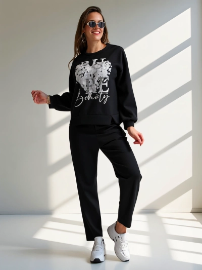 Royalfashion Dámsky viskózový set s potlačou