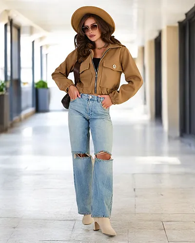 Royalfashion Dámska bunda bomber