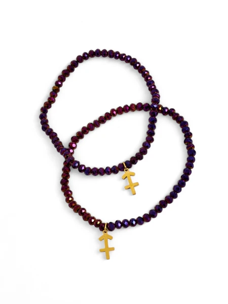 Royalfashion Dve ženski zapestnici z obeskom sidra