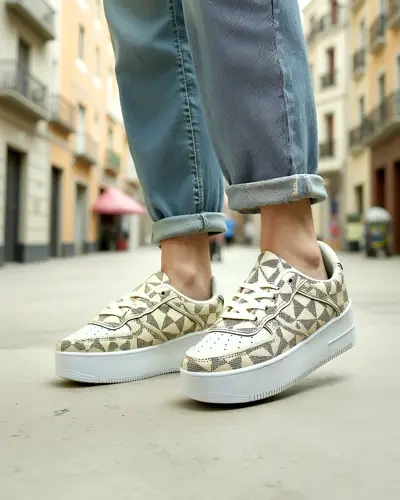 Royalfashion Dámske športové topánky s potlačou Ozofio