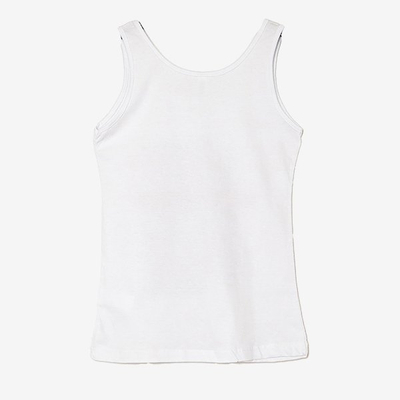 Bílé dámské košile bez rukávů - Oblečení 1