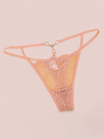 Royalfashion Ženské čipkované tangá