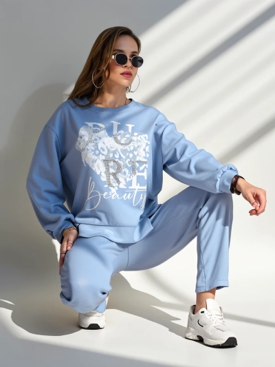 Royalfashion Dámsky viskózový set s potlačou