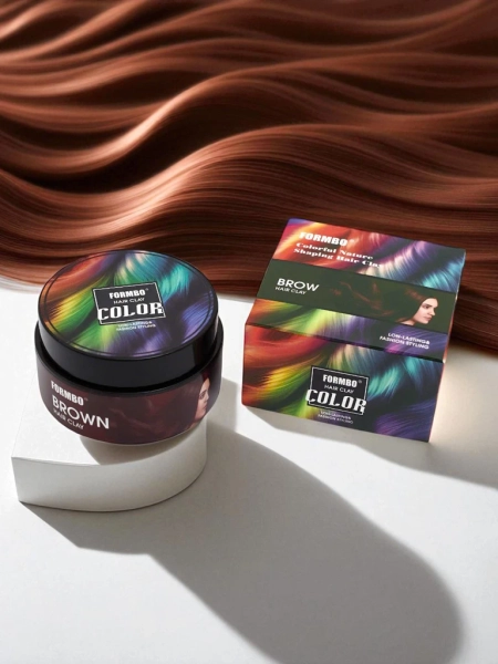 Aurelia Formbo Brown Hair Clay – stilizirna glina za lase v toplem odtenku