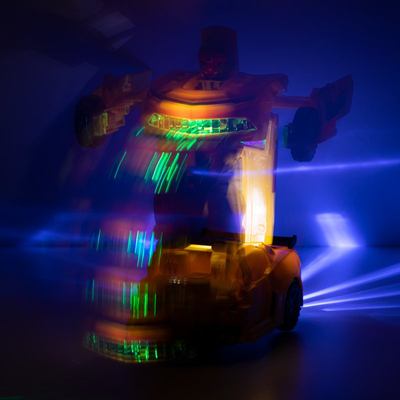 Žlté robotické auto - Hračky