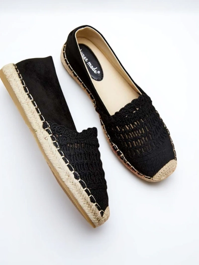 Royalfashion Ažurové dámske espadrilky Cetillad