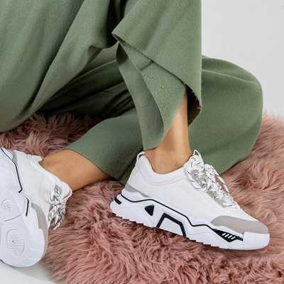 Dámska biela športová obuv Eridan - Obuv