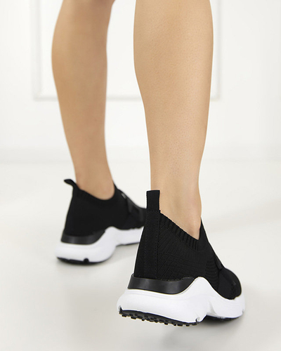 Čierne dámske nazúvacie športové topánky Neristo - Footwear