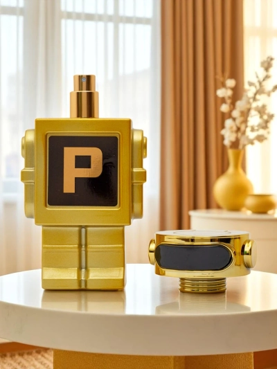 Navdihnjena parfumska voda za moške Golden Robot