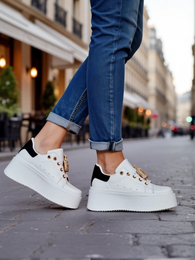 Royalfashion Dámske platformové športové tenisky Oviger