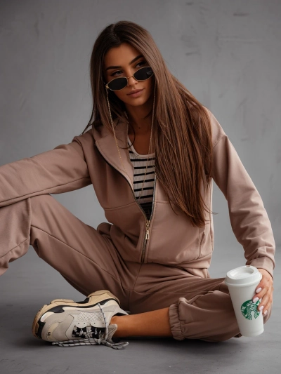 Royalfashion Dámsky bavlnený športový komplet