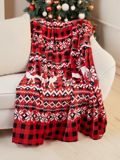 Royalfashion Vianočná prikrývka 160x200