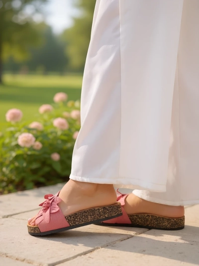 Royalfashion Dámske sandále s kvetmi Foules