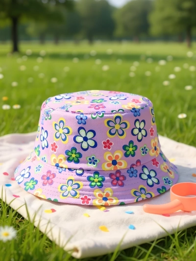 Royalfashion Detský klobúk Bucket Hat Color Splash Bucket