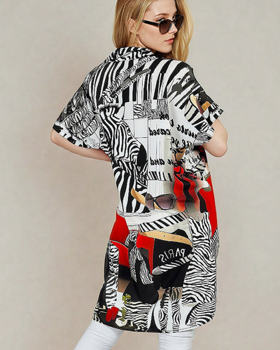 Royalfashion Dámska vzorovaná tunika